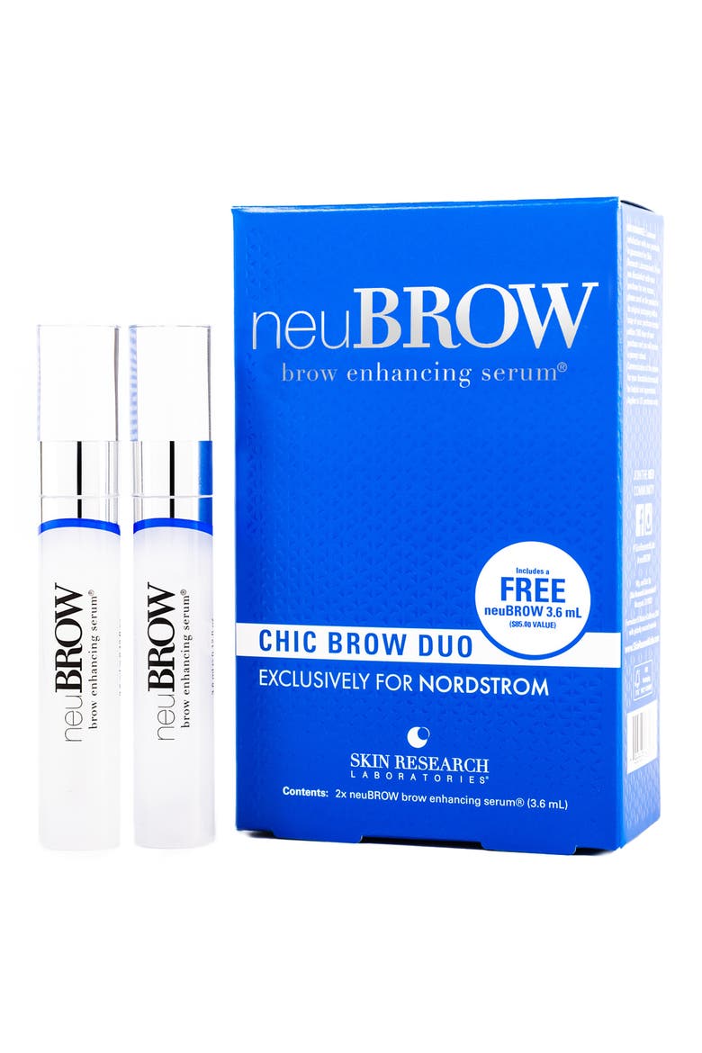 neuBROW® Brow Serum Set (Nordstrom Exclusive) $170 Value, Main, color, CLEAR