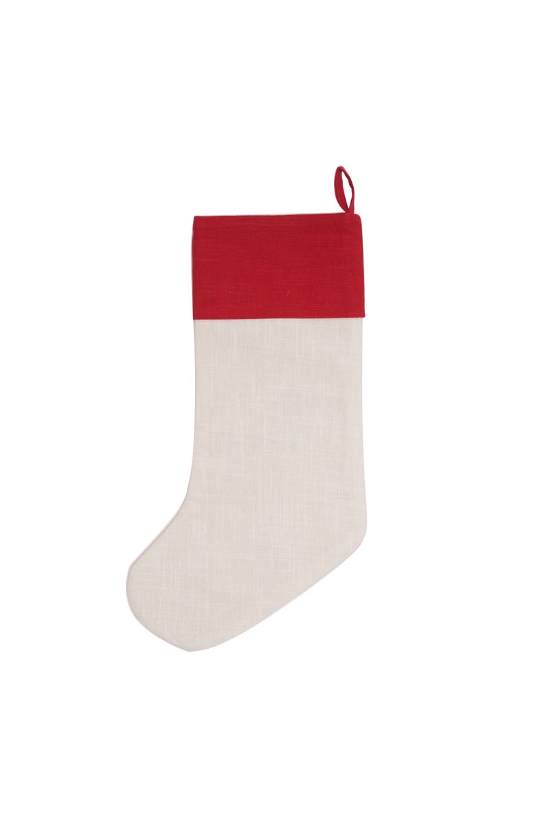 C&F Home Ornmaent Hanging Christmas Stocking, Alternate, color, Red