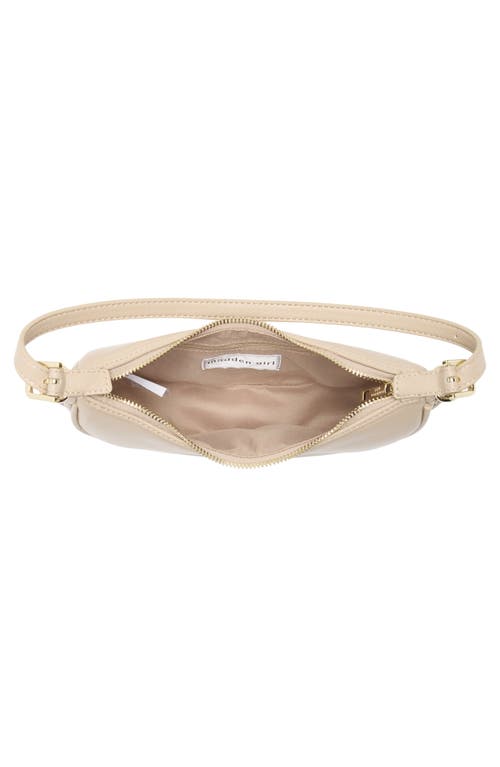 Madden Girl Crescent Shoulder Bag In Brown