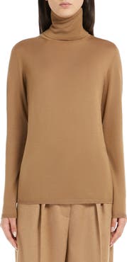 Max Mara Saluto Virgin Wool Turtleneck Sweater