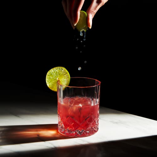 Viski Admiral Crystal Rocks Glasses