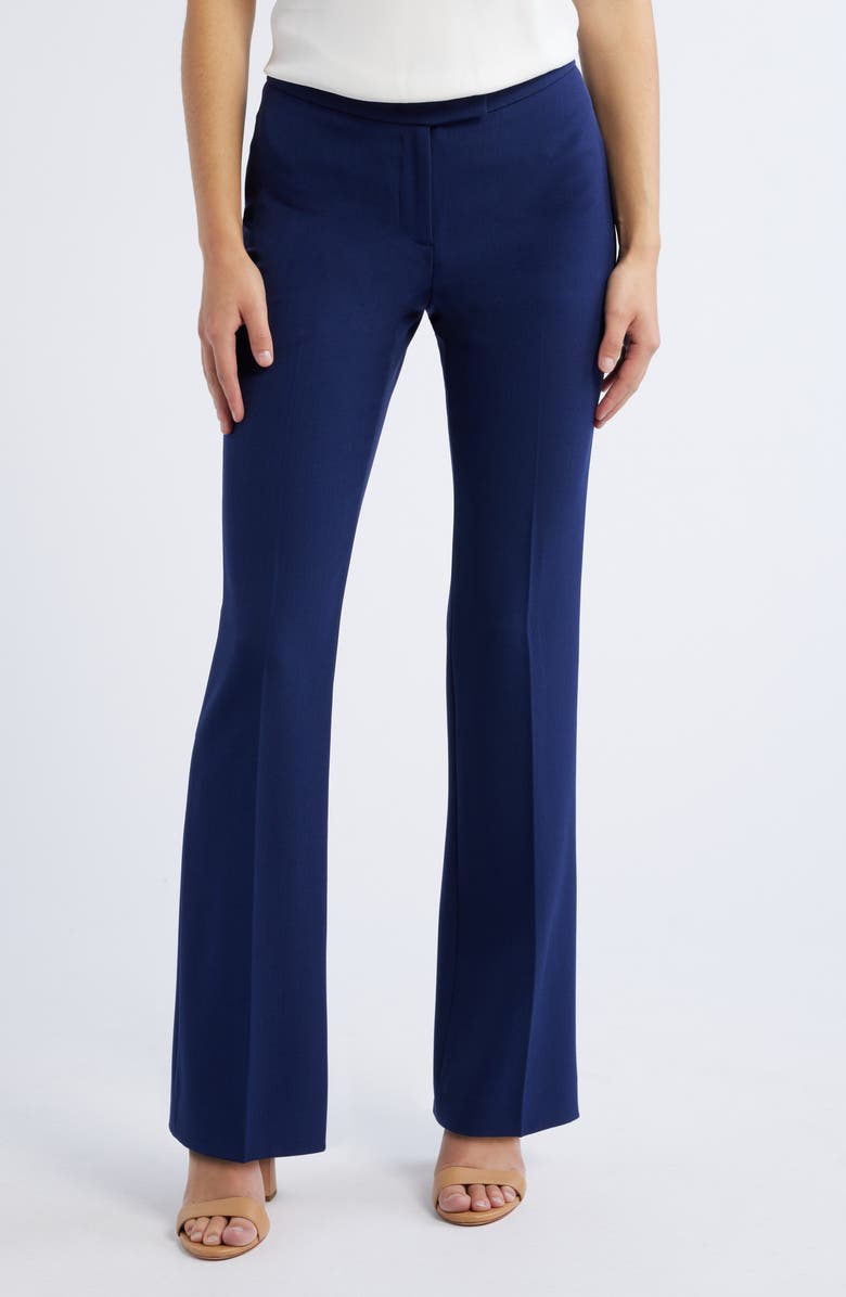 Anne Klein Blazer, Skirt & Pants Set, Alternate, color, Navy