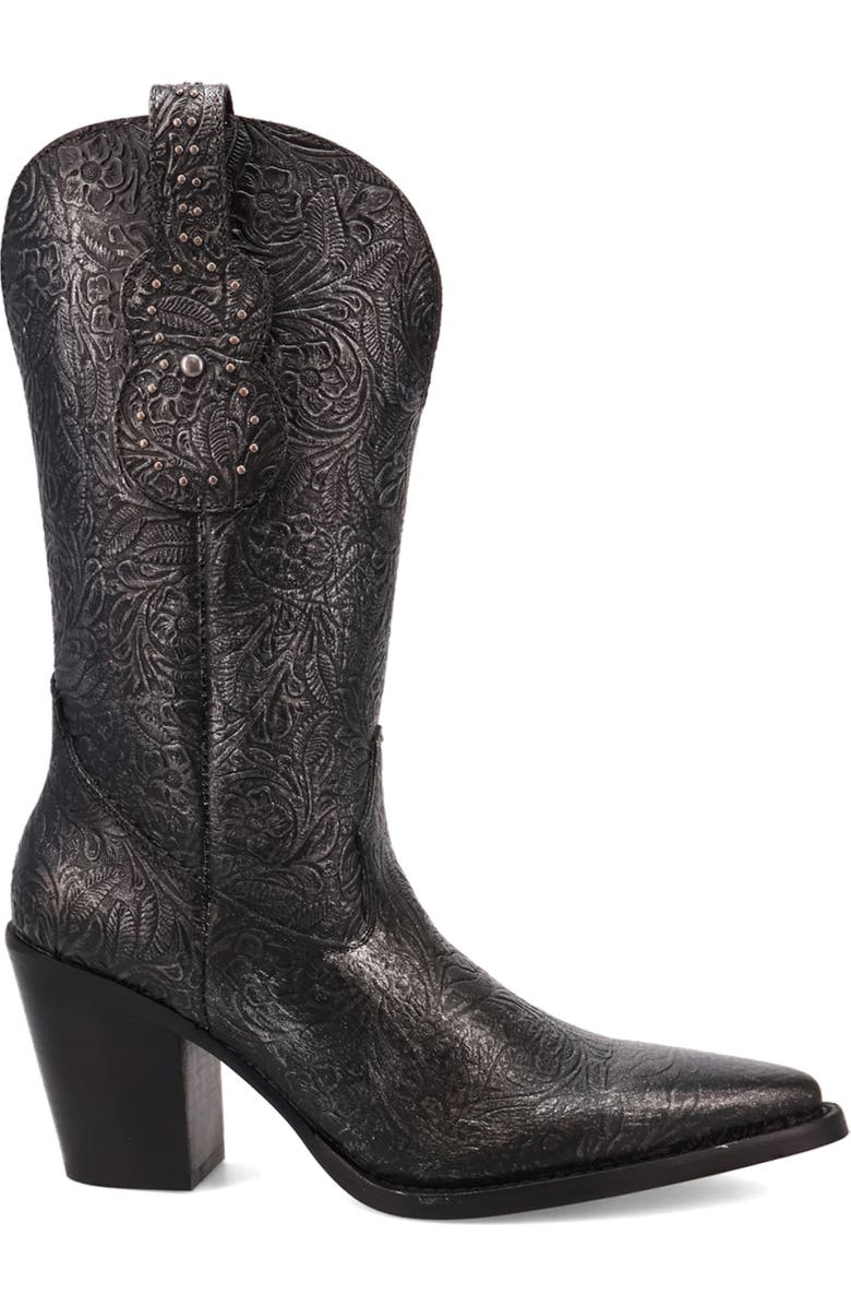 Dingo Rhythm 'N Blues Western Boot, Alternate, color, Black