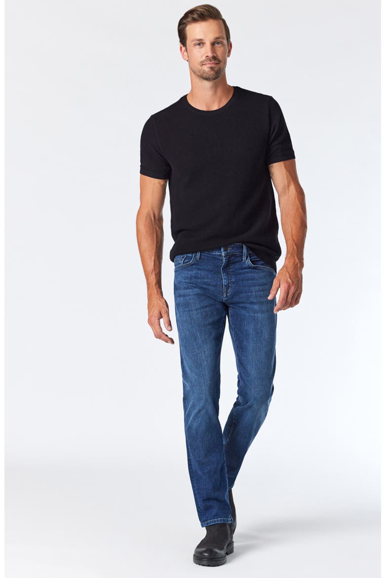 Zach Straight Leg Jeans, Alternate, color, DEEP BLUE CASHMERE