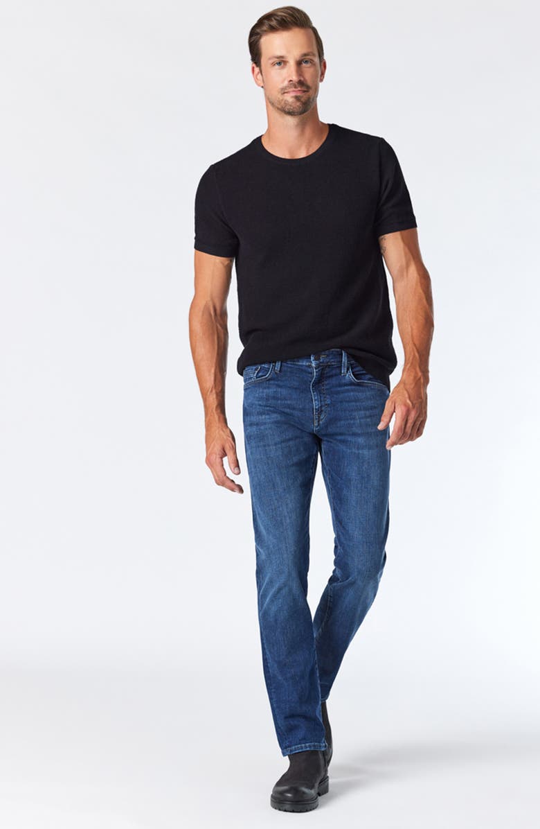 Mavi Jeans Zach Straight Leg Jeans, Alternate, color, Deep Blue Cashmere