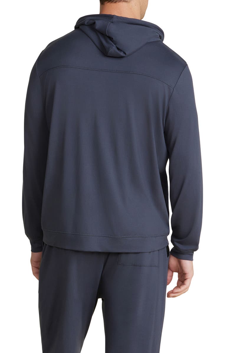 Barefoot Dreams<sup>®</sup> Malibu Collection<sup>®</sup> Butterchic Knit<sup>®</sup> Hoodie, Alternate, color, Indigo