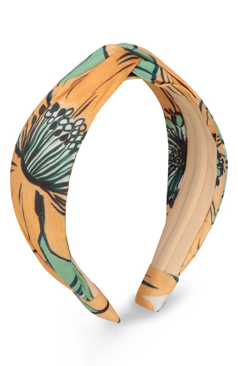 Autumn Adeigbo Floral Headband, Main, color, 