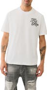 True Religion Multi Logo Graphic T-Shirt