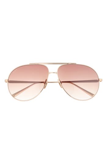 Diff Denver 61mm Aviator Sunglasses