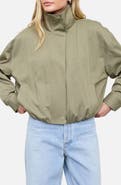 Blu Pepper Cotton Blend Windbreaker