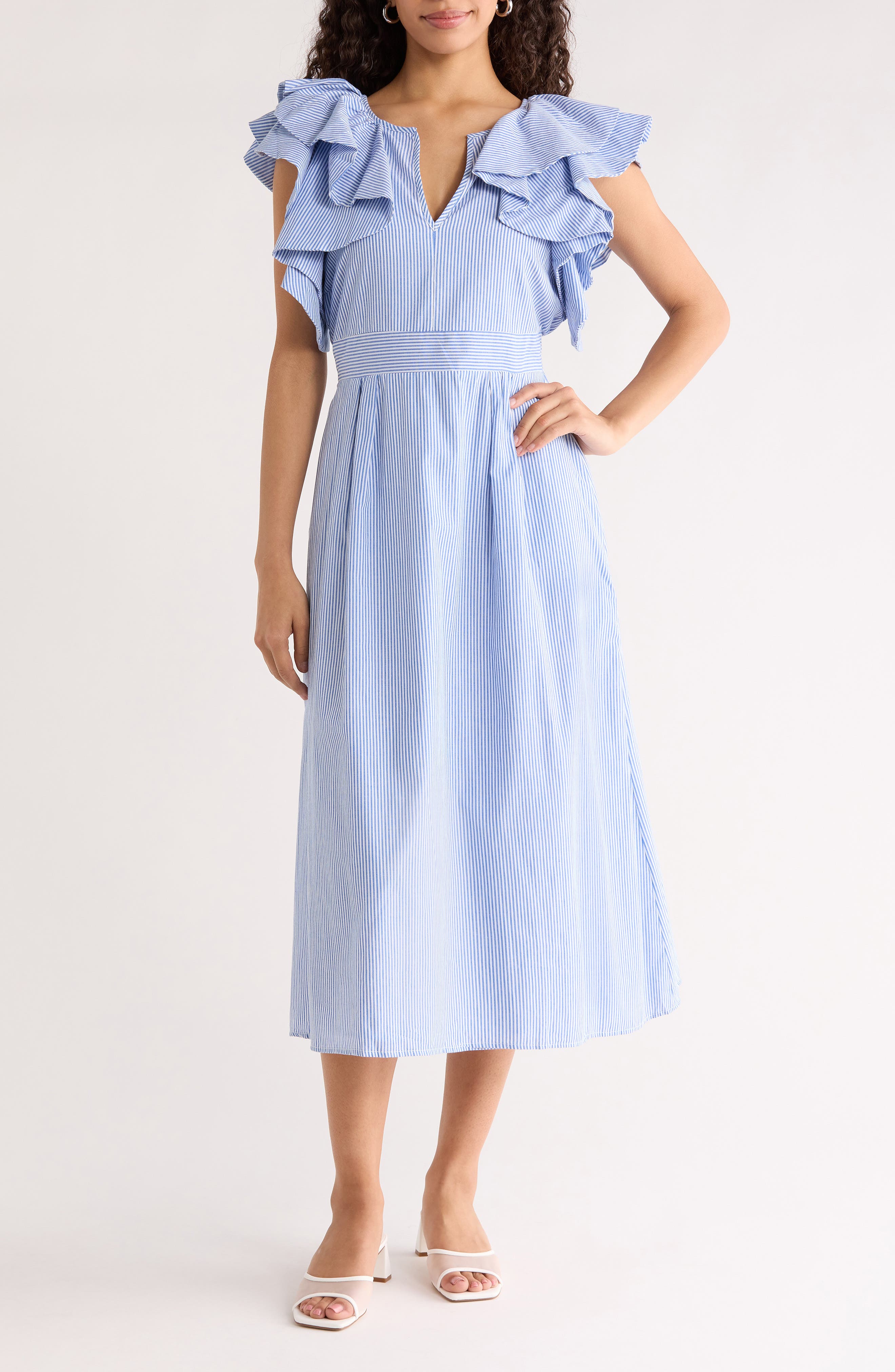 WHITE-BLUE STRIPE