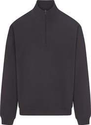 SKIMS Jersey Lounge Quarter Zip Pullover