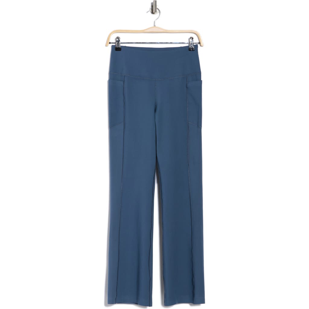 Layer 8 Revive Flare Leggings In Blue