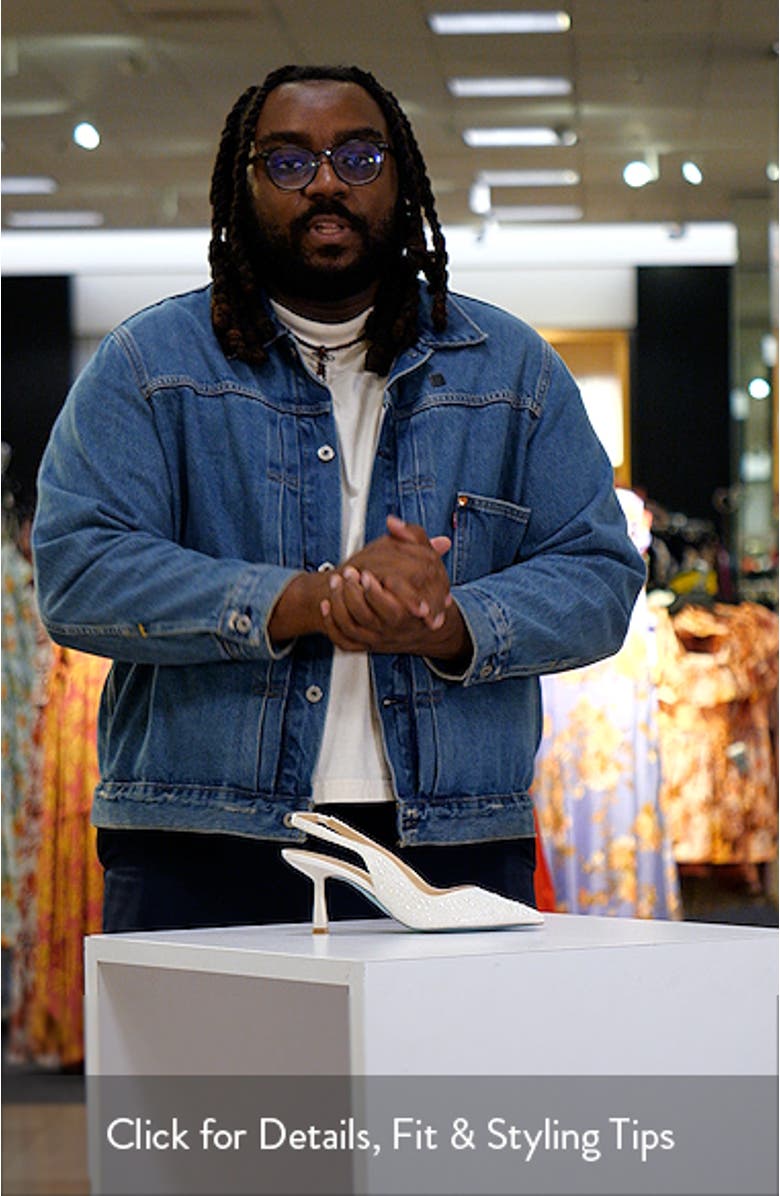 Clark Slingback Pointed Toe Pump, sales video thumbnail