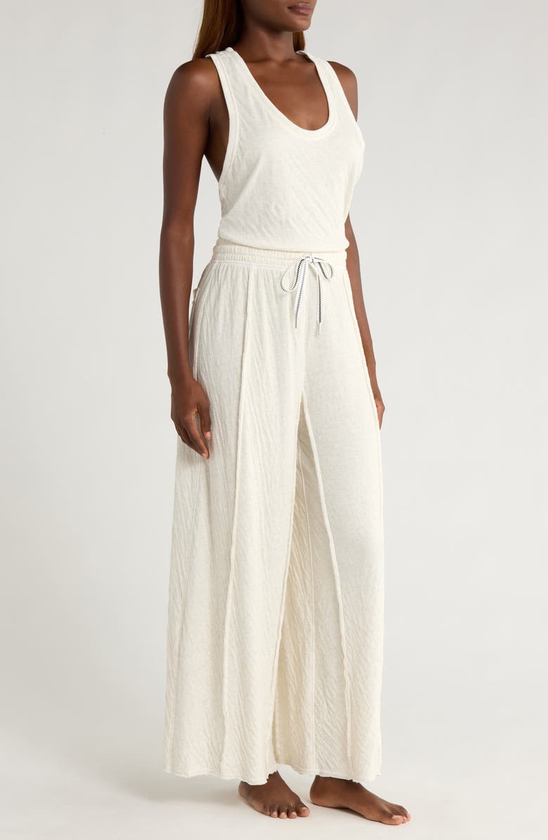 Free People Wait a Minute Jumpsuit, Alternate, color, Oatmeal Combo