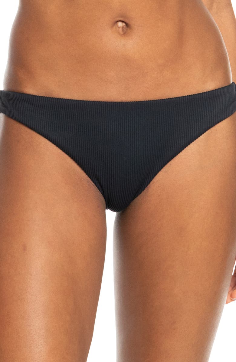 Roxy Rib Love The Baja Bikini Bottoms, Main, color,