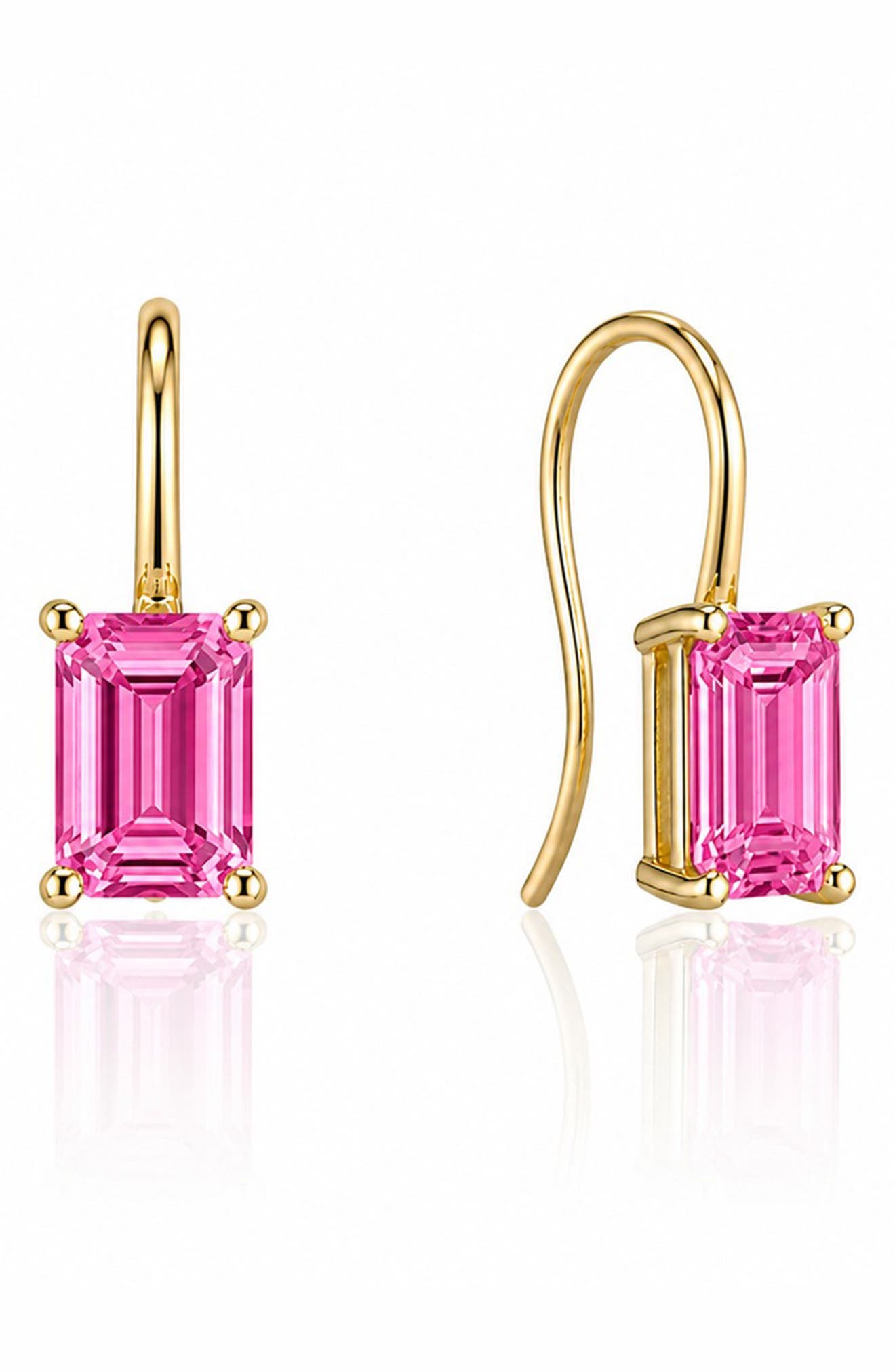 14K YG PLATED LAB PS ERS
