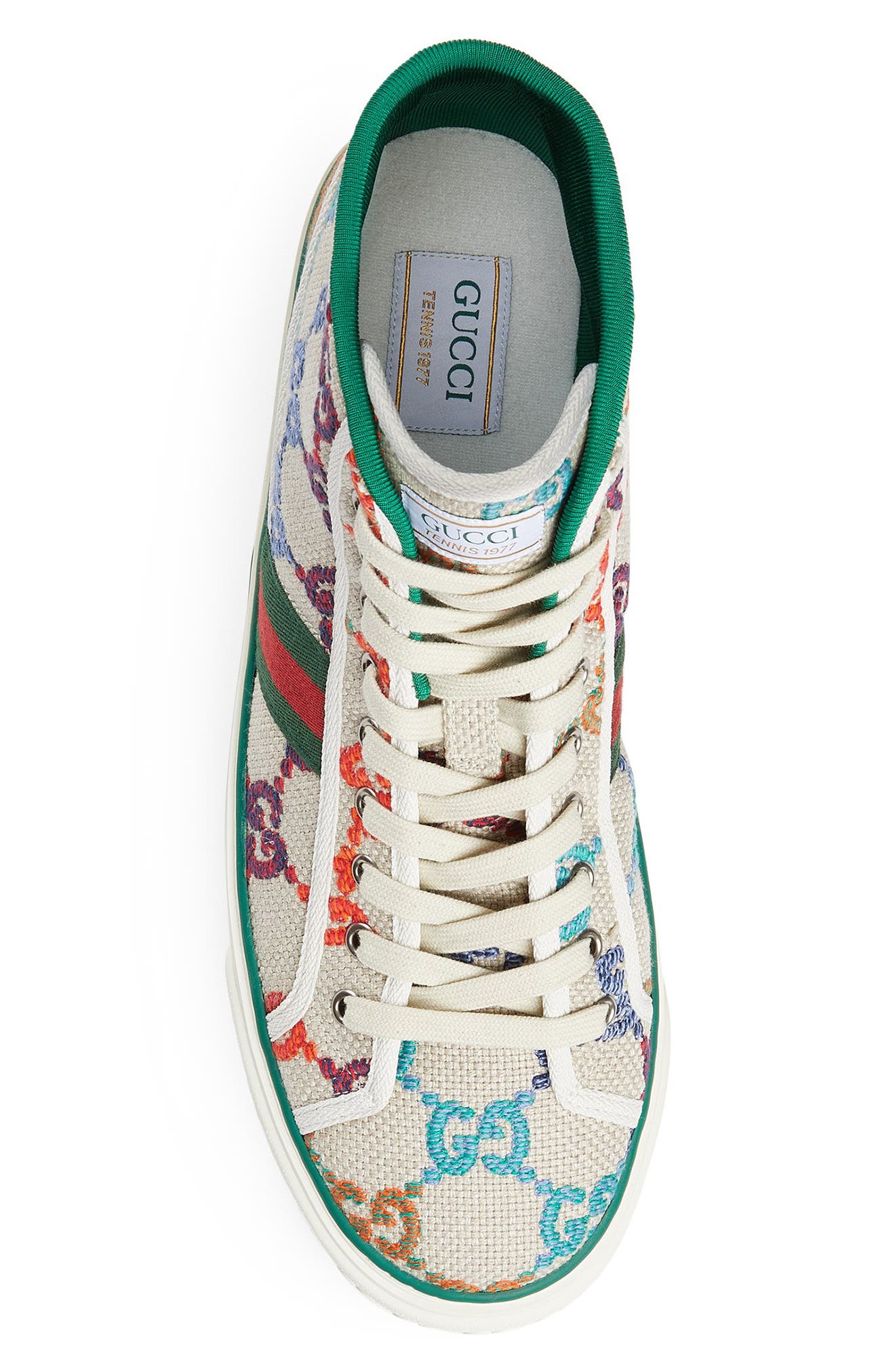 Gucci Tennis 1977 High Top Sneaker, Alternate, color, 