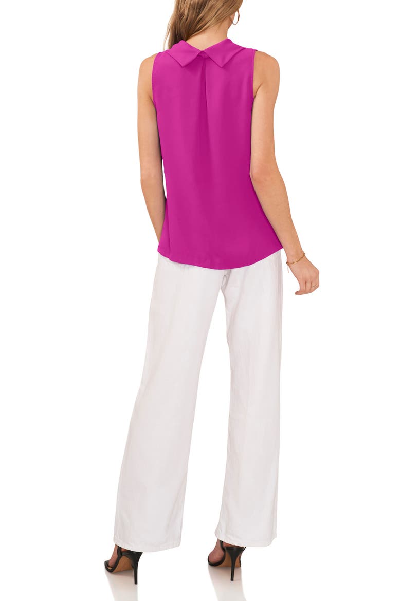 Cowl Neck Sleeveless Blouse, Alternate, color, BLOOMBERRY