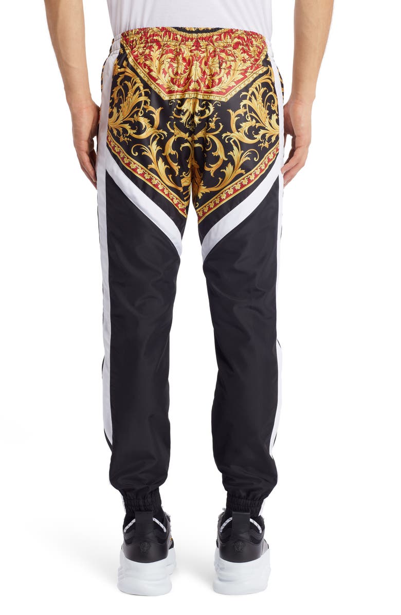 Versace Le Pop Classique Baroque Print Track Pants, Alternate, color,