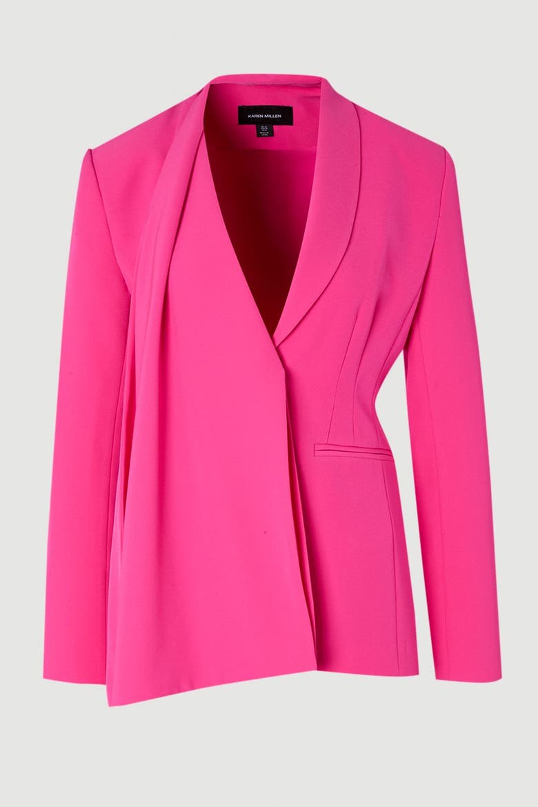 Single Breasted Blazer, Alternate, color, Pink