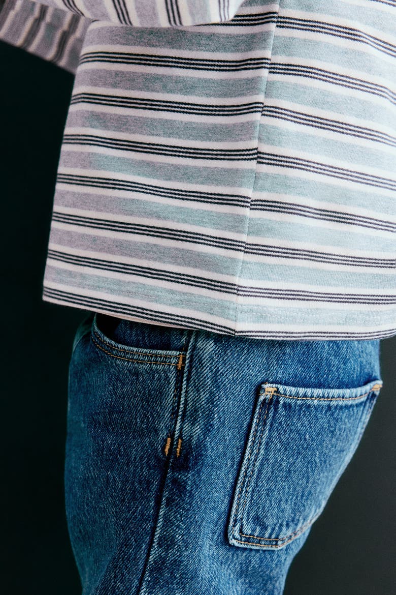 5-pocket Jeans, Alternate, color, Light denim blue