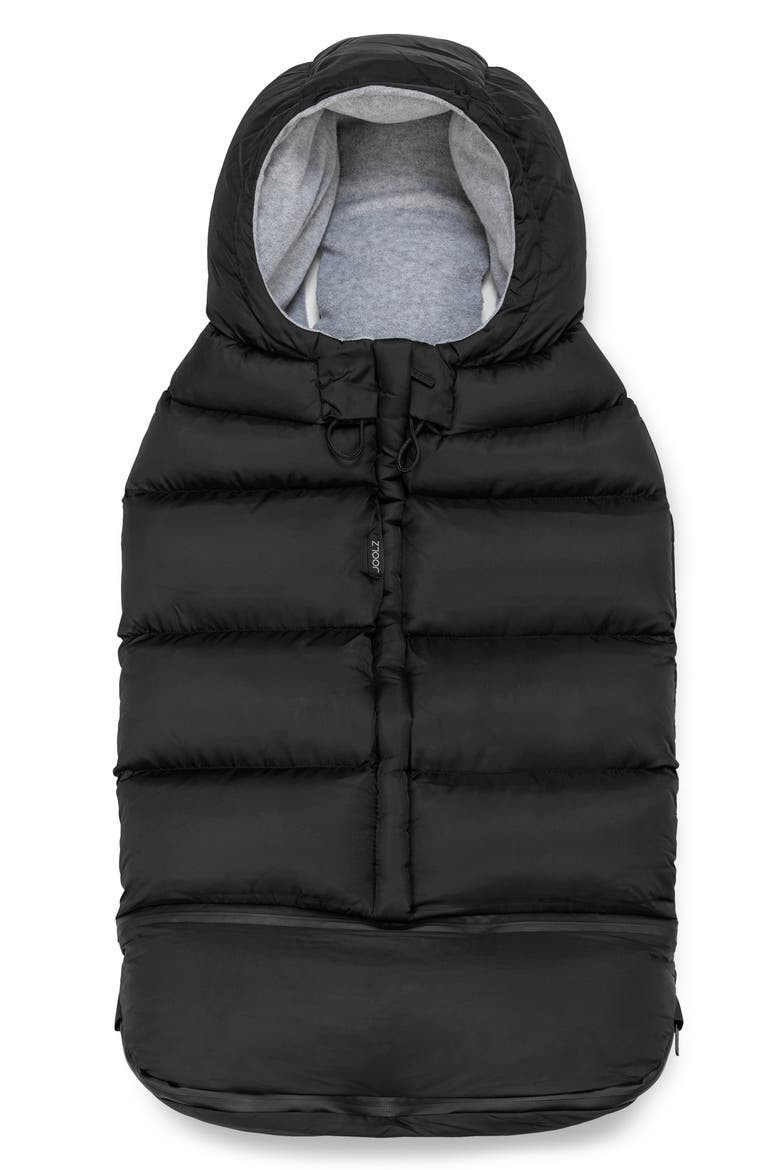 Puffer Footmuff, Main, color, SPACE BLACK
