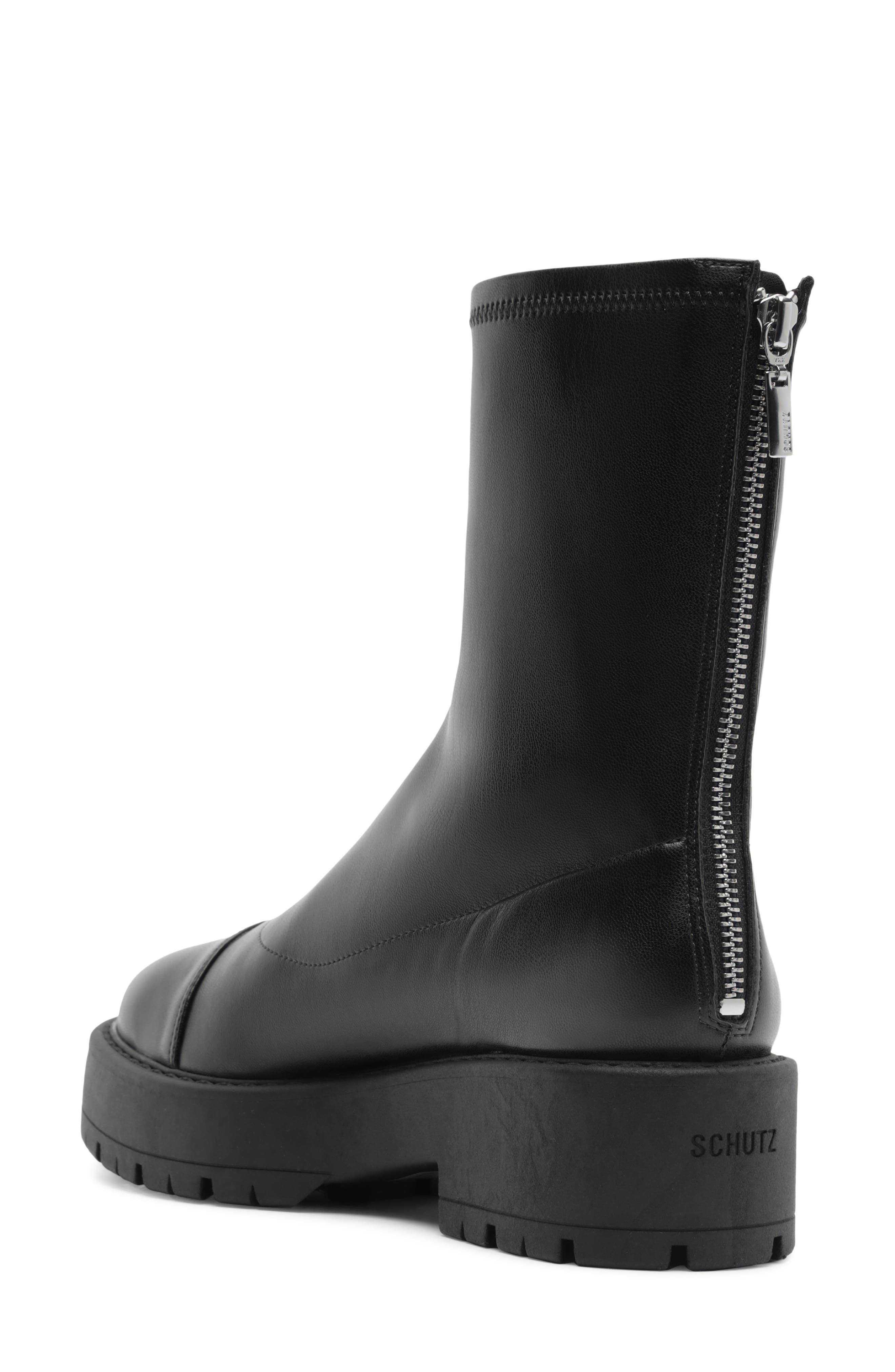 Rita Boot, Alternate, color, BLACK