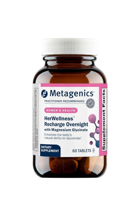 HerWellness Recharge Overnight Sleep Support Supplement Tablets 60 Tablets