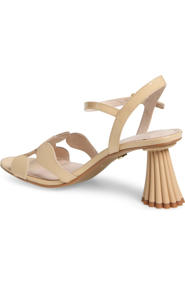 Cecelia New York Peter Ankle Strap Sandal, Alternate, color, Dust Patent