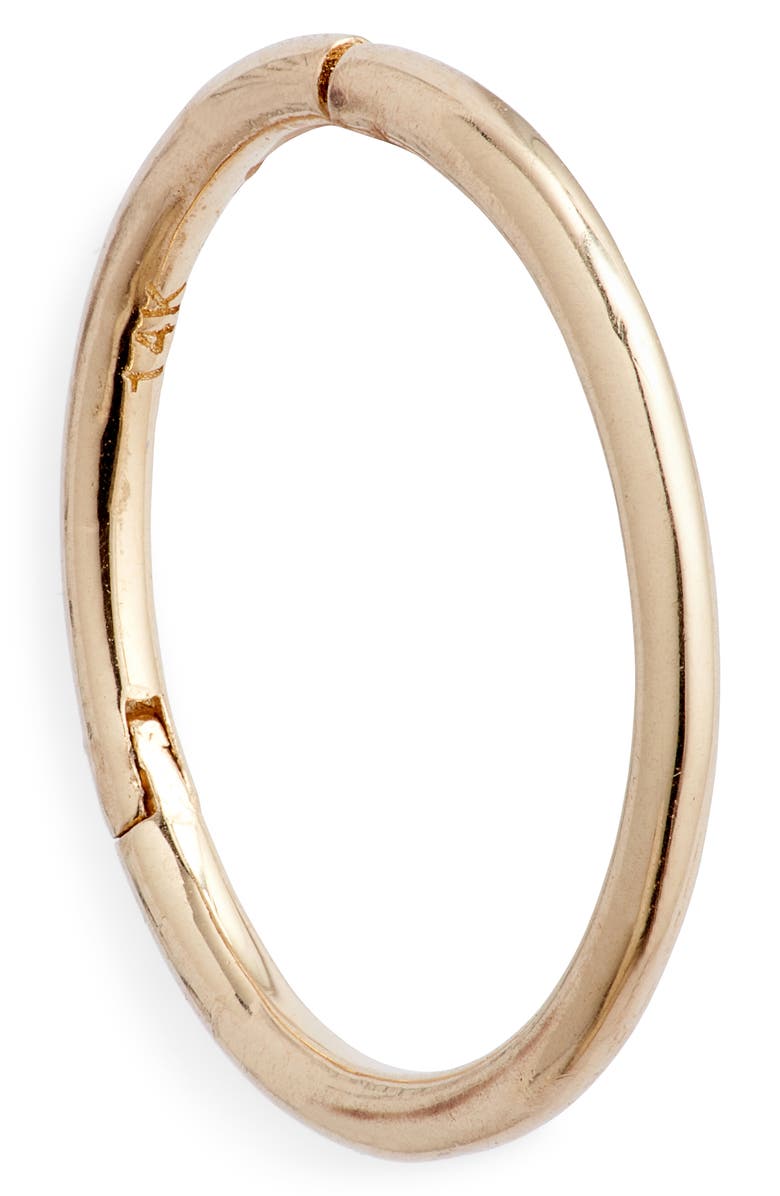 Anzie Classique Single Clicker Hoop Earring, Alternate, color, 