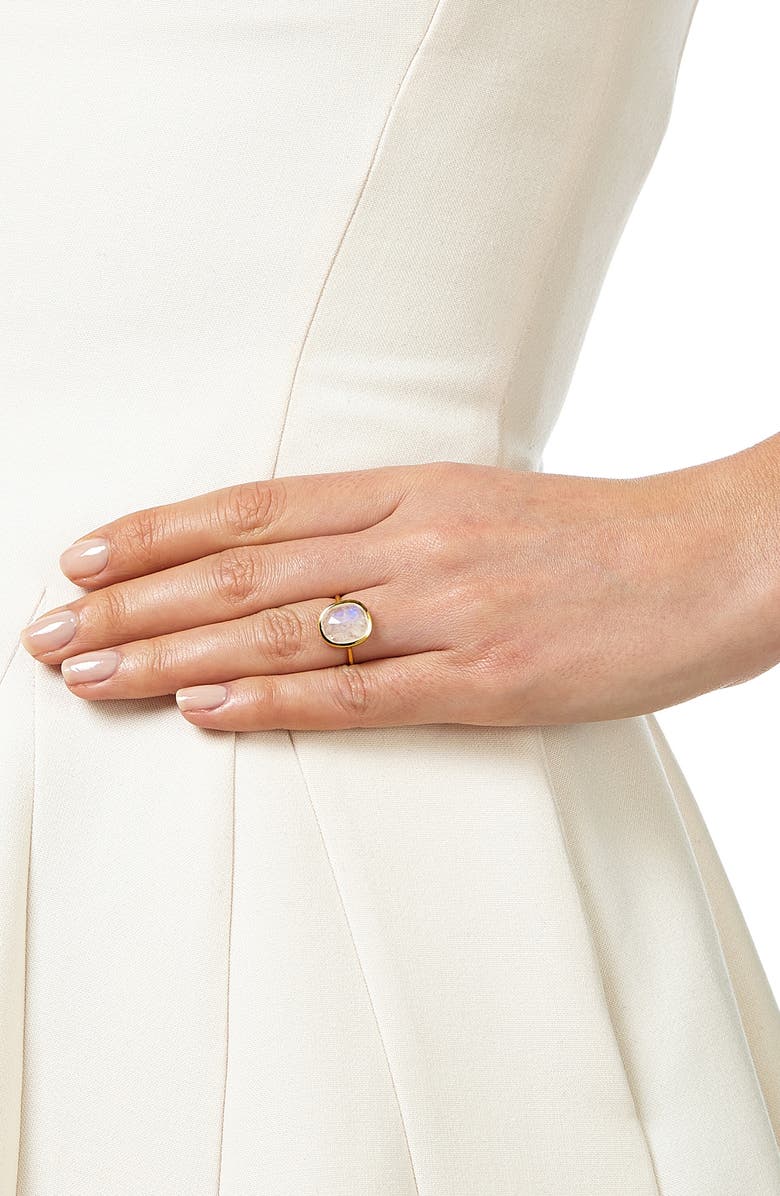  Monica Vinader Siren Semiprecious Stone Ring, Alternate, color, 