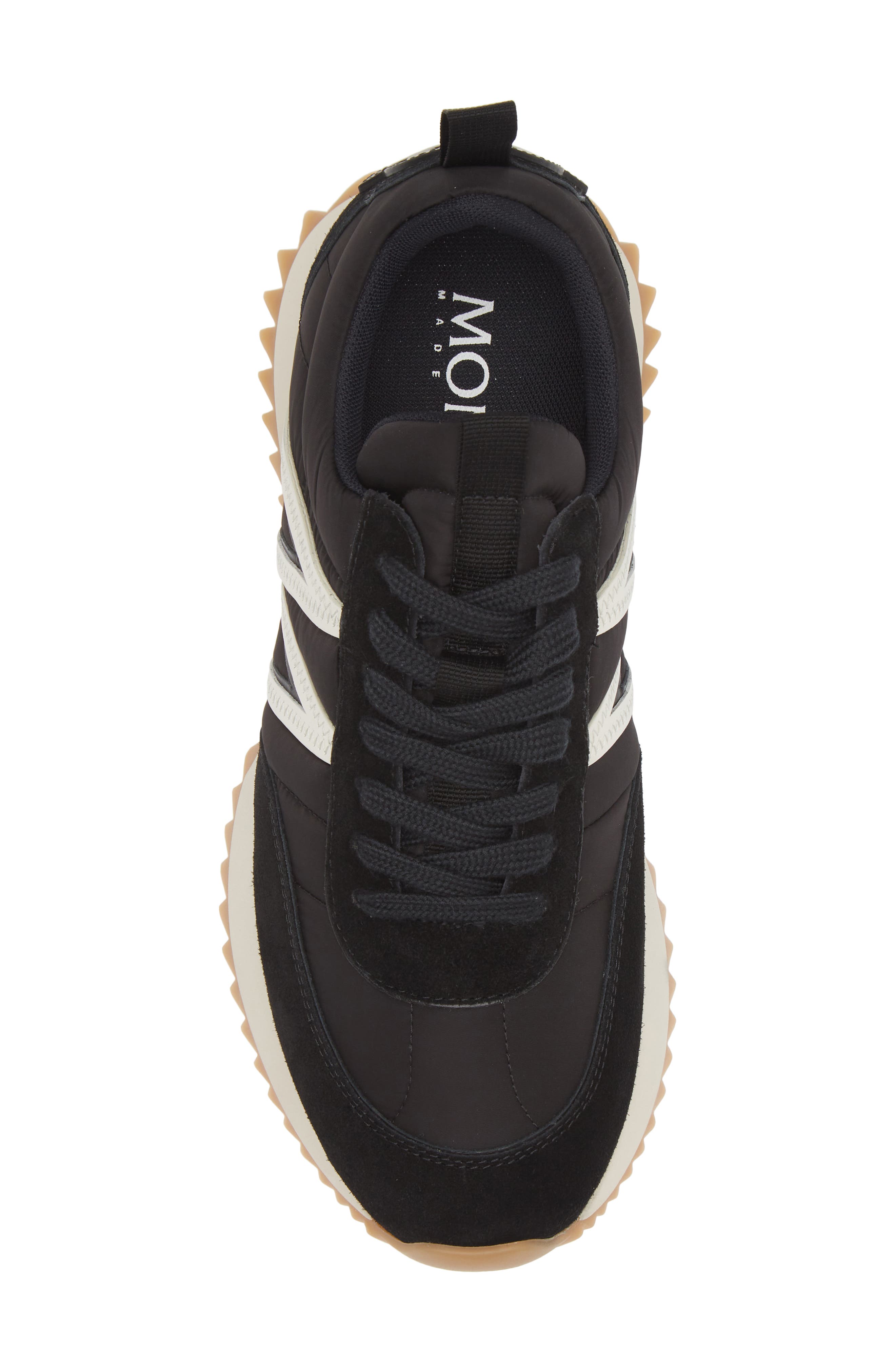 Moncler Pacey Low Top Sneaker, Alternate, color, Black
