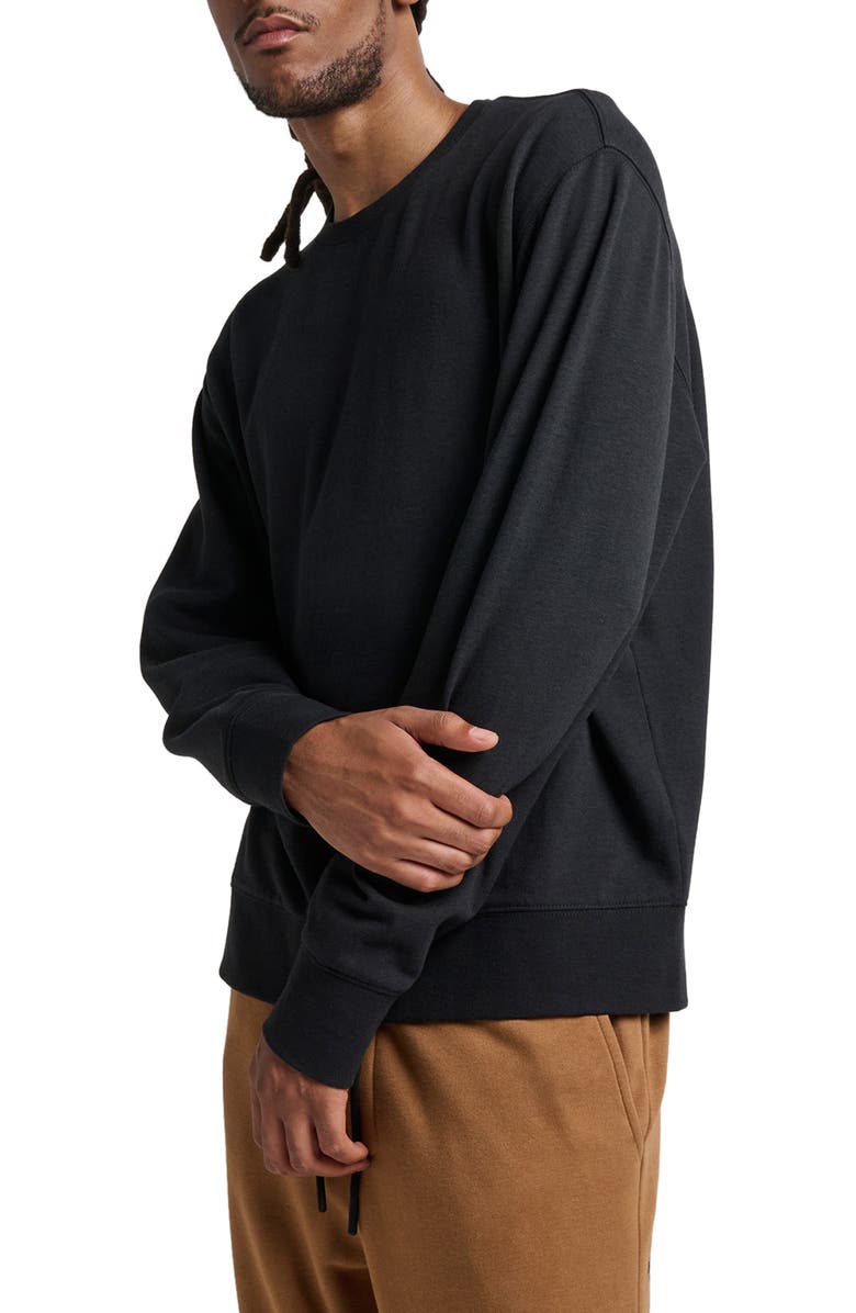 Stance Shelter Butter Blend Long Sleeve T-Shirt, Alternate, color, Black