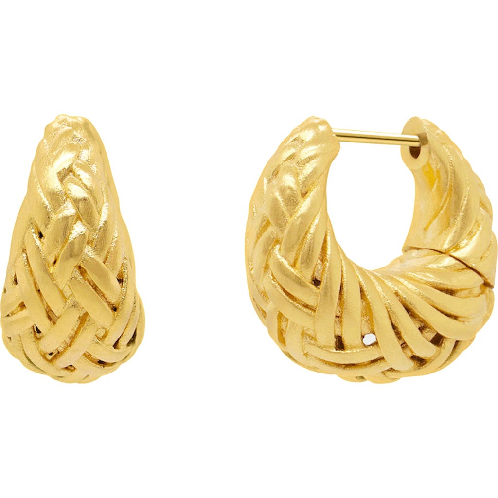 Dean Davidson Cinta Huggie Hoop Earrings In Gold