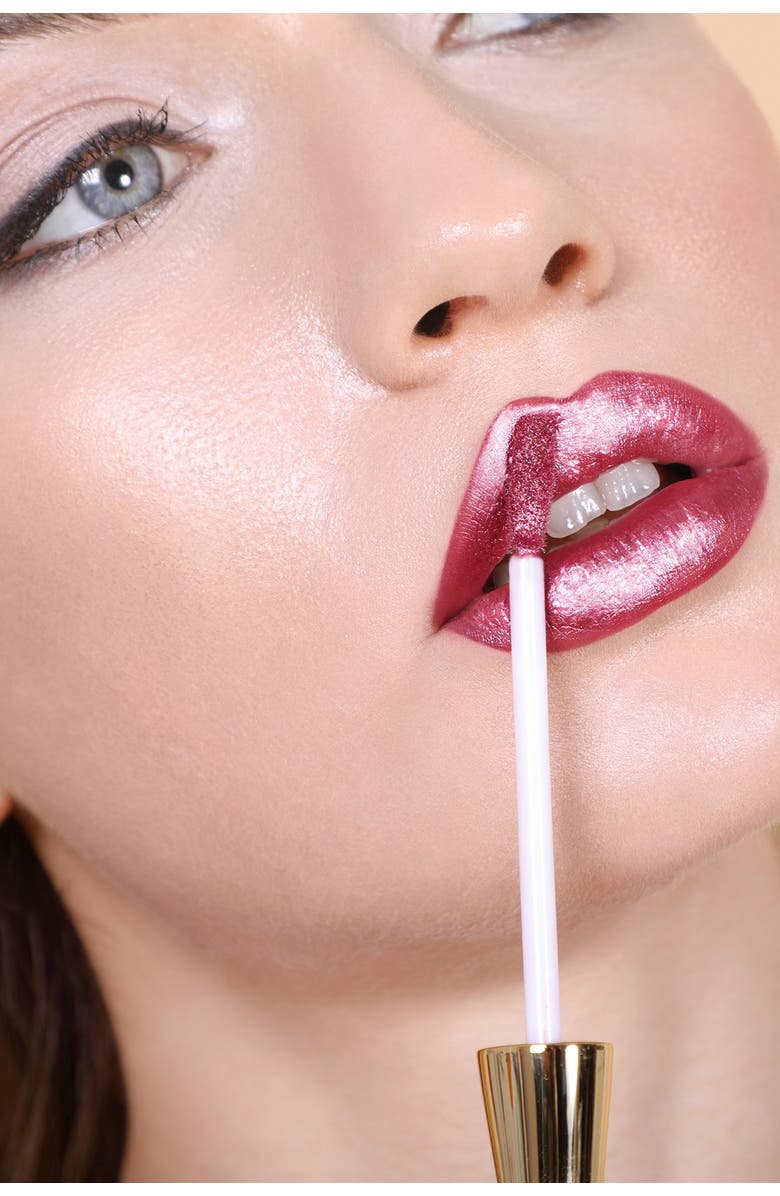 MIRENESSE Lip Lift Metallic Matte 12Hr Liquid Lipstick - Climax, Alternate, color, 