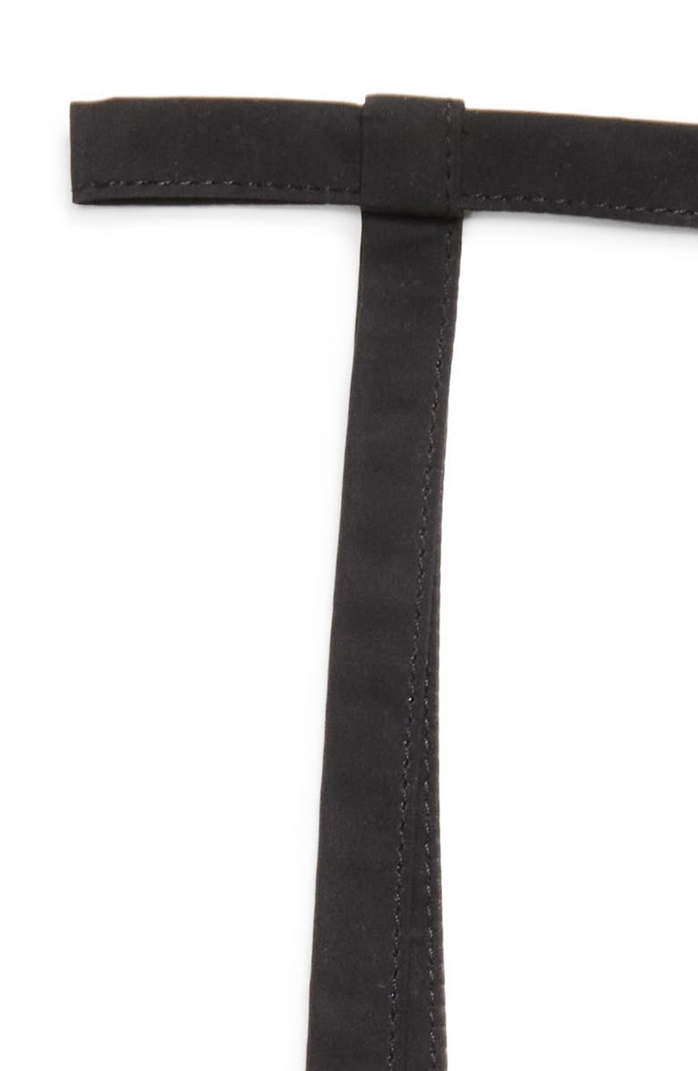 Sandy Liang Recital Bows Hair Clip, Alternate, color, Black