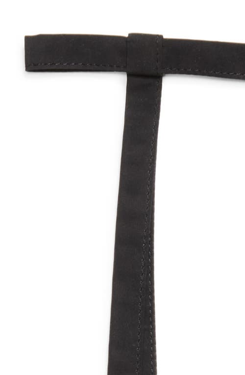 Sandy Liang Recital Bows Hair Clip In Black