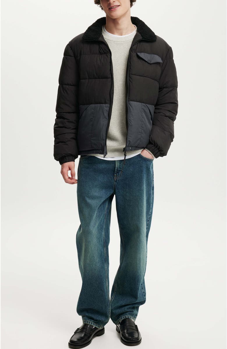 Cotton On Men's Vermont Puffer Jacket, Alternate, color, 