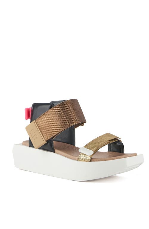 United Nude 60mm Wa Puffy Lo Sandals In Brown