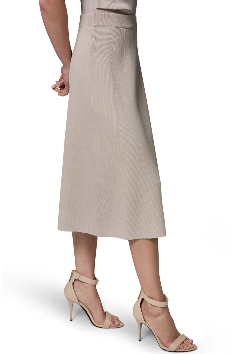 Midi Sweater Skirt, Alternate, color, SISAL