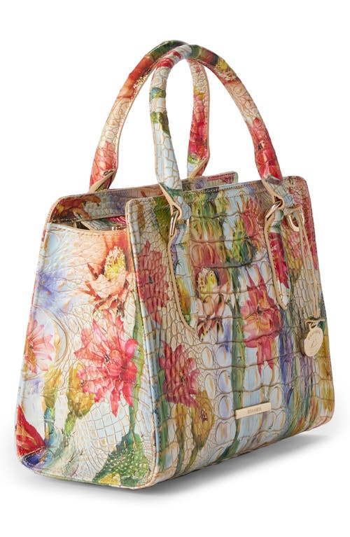 Shop Brahmin Cami Embossed Leather Satchel