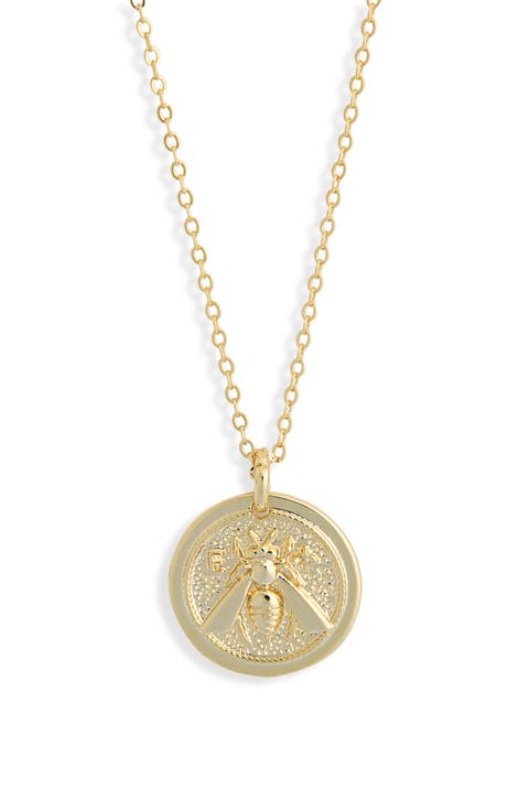 Honey Bee Pendant Necklace