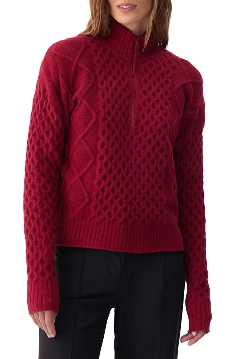 Camila Performance Half-Zip Sweater