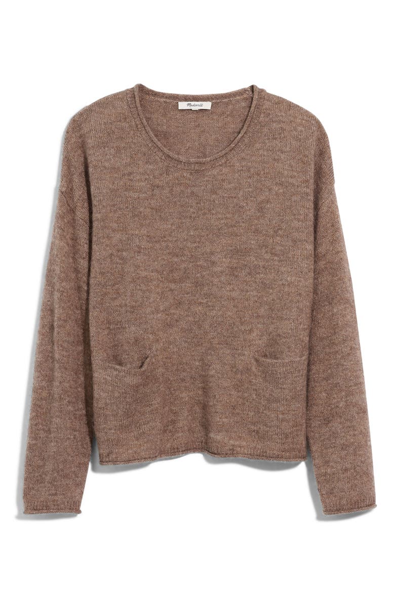 Madewell Pocket Pullover Sweater, Main, color, 
