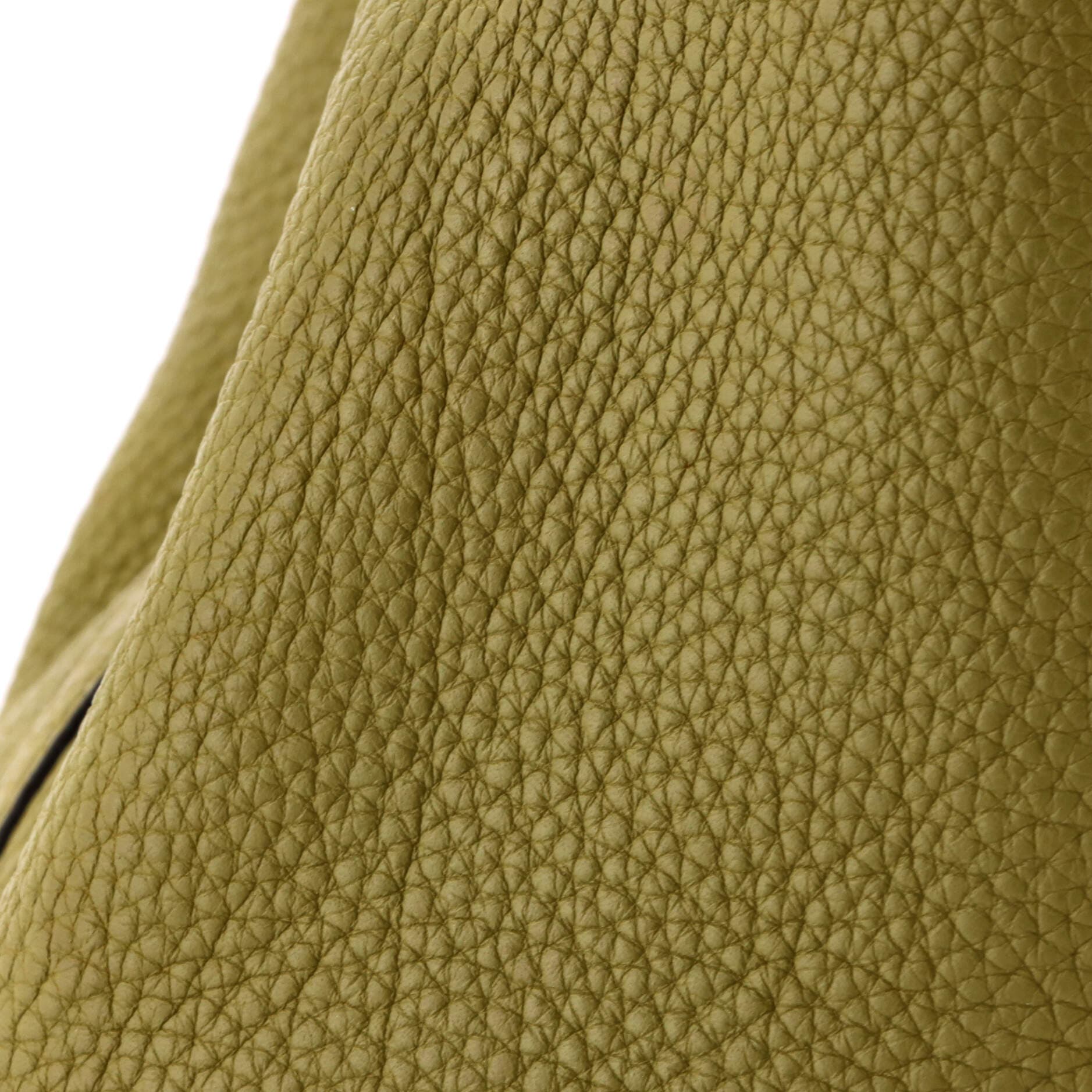 Pre-Owned Hermes Picotin Lock Bag Clemence MM, Alternate, color, Vert Chartreuse