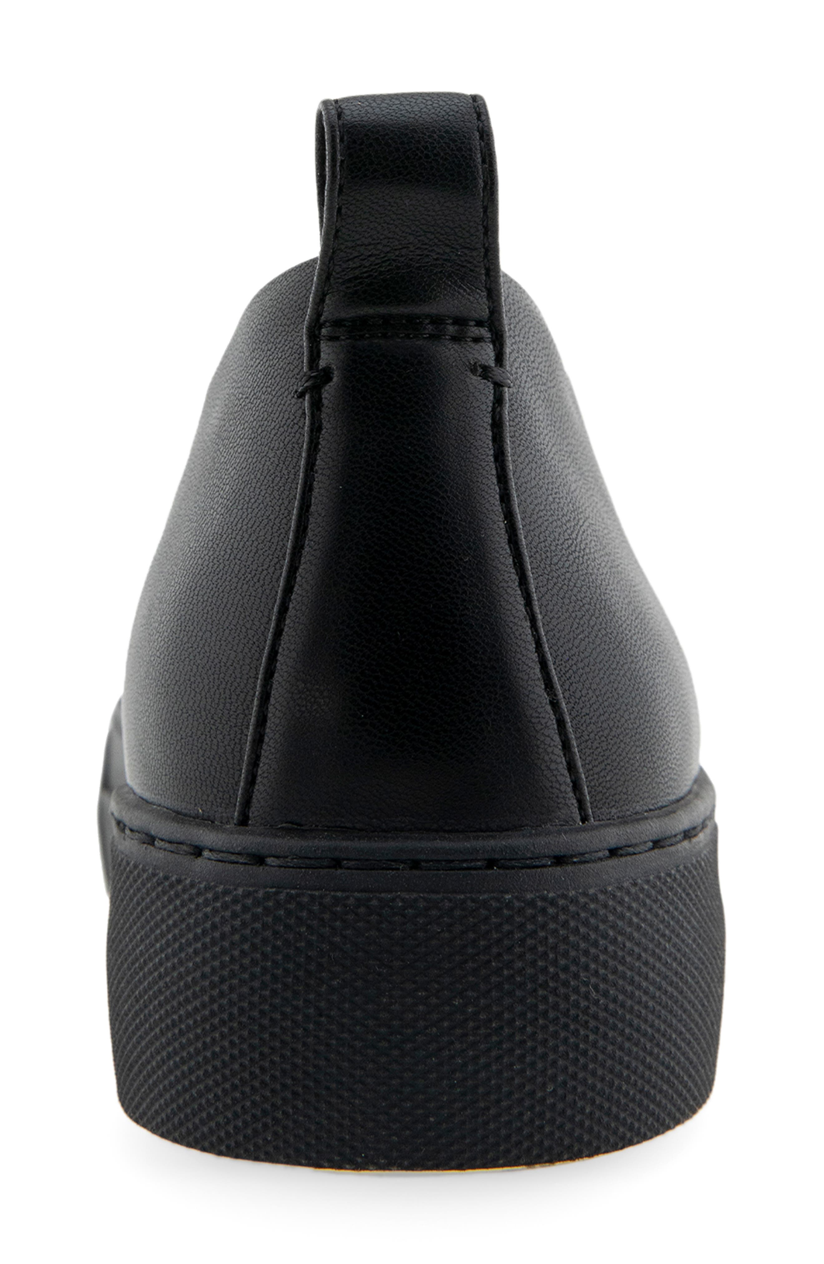 Blakely Hidden Wedge Flatform Sneaker, Alternate, color, BLACK STRETCH