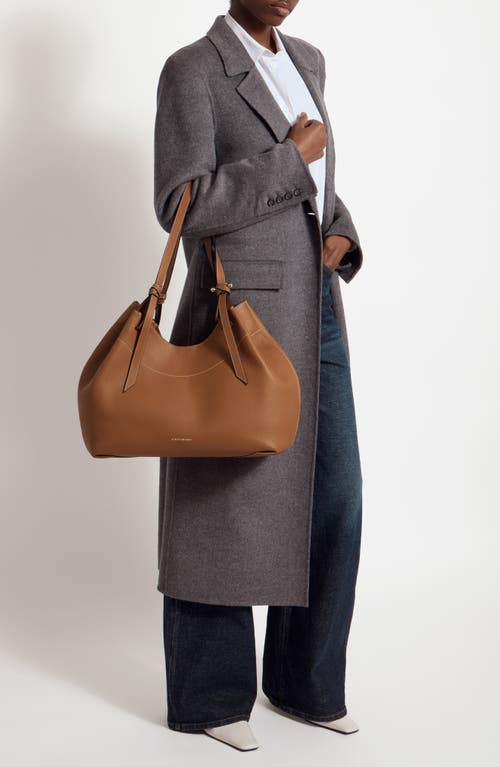 Strathberry Barra Medium Leather Tote Bag In Brown