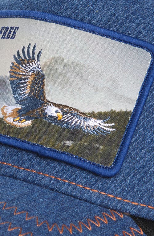 Goorin Bros . Born Free Trucker Hat In Navy