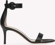 Gianvito Rossi 'Portofino’ sandals GIANVITO ROSSI Portofino 70 suede sandals | NET-A-PORTER